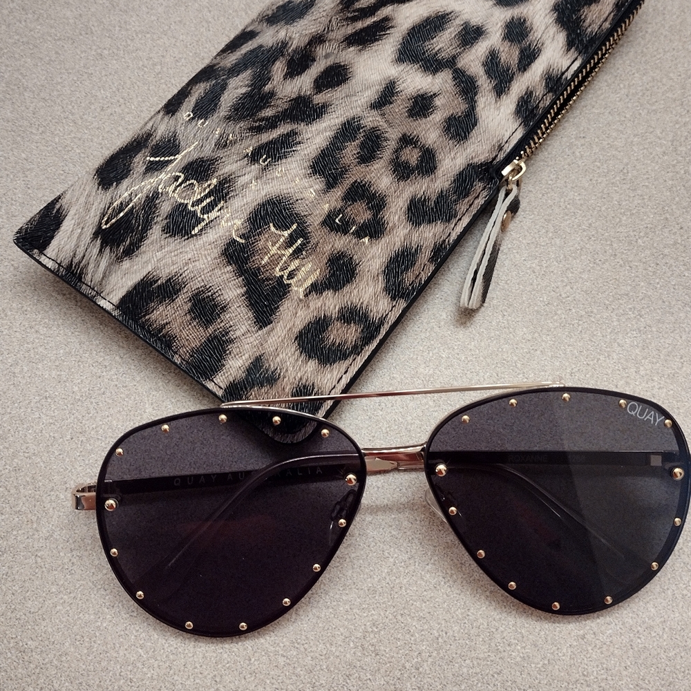 Quay x Jaclyn Hill Roxanne aviator shades